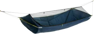ENO SkyLite Hammock - 1 Person Flat, Portable Hammock - Integrated Bug Net - for Camping, Hiking, Backpacking, Travel, Festival, or The Beach - Pacific