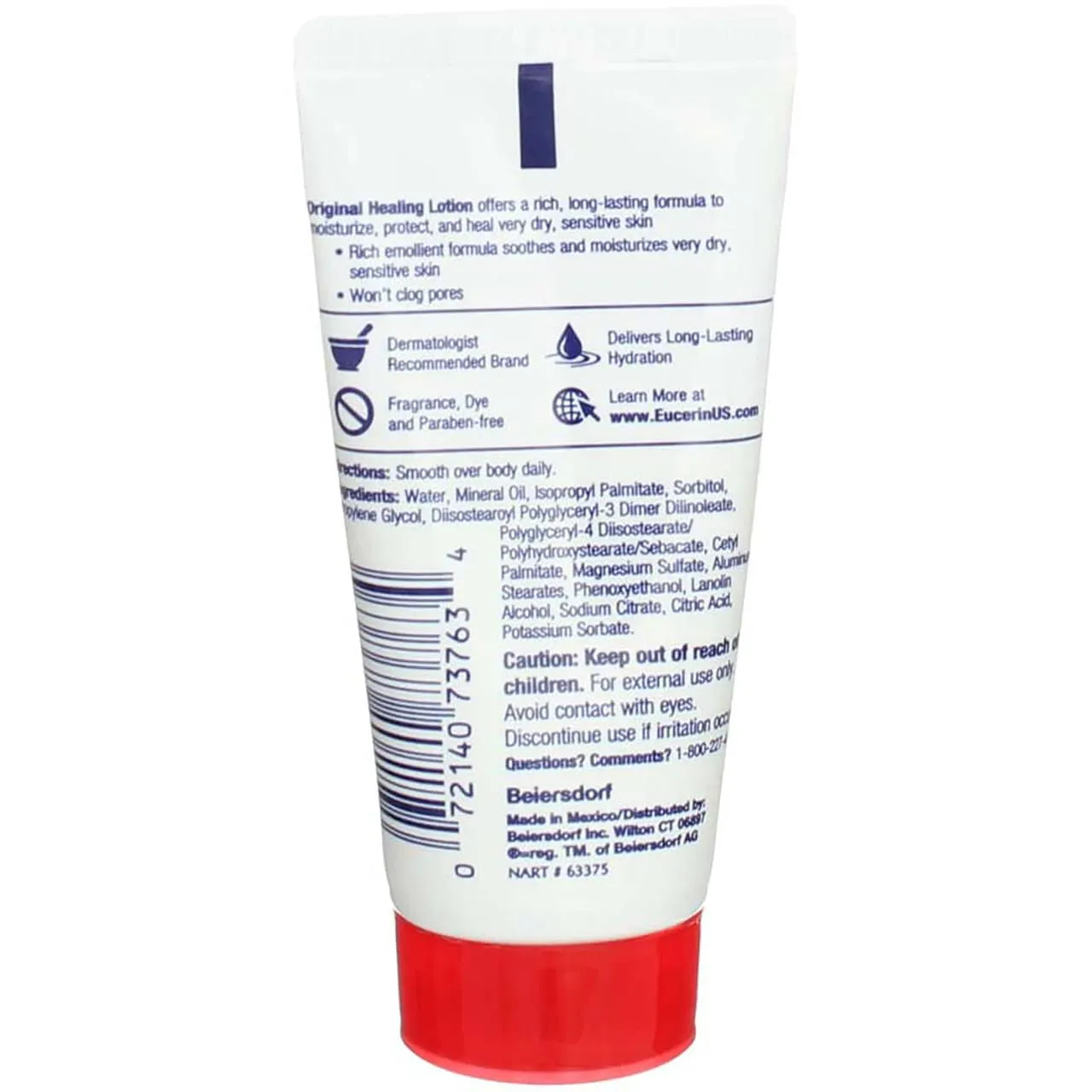 Eucerin Original Moisturizing Lotion 1 oz ( Pack of 36)