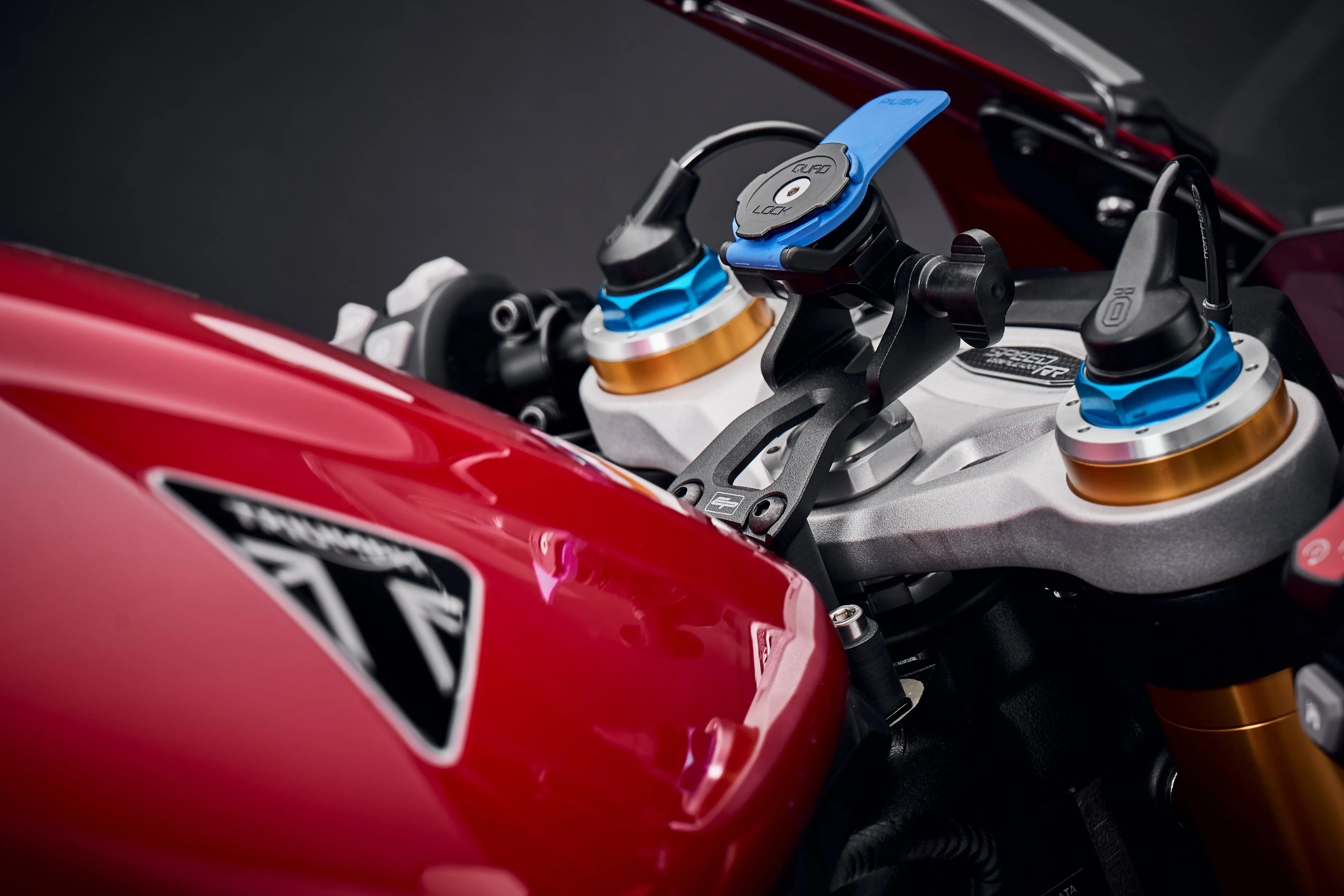 Evotech Quad Lock Compatible Mount - Triumph Speed Triple 1200 RR (2022 )
