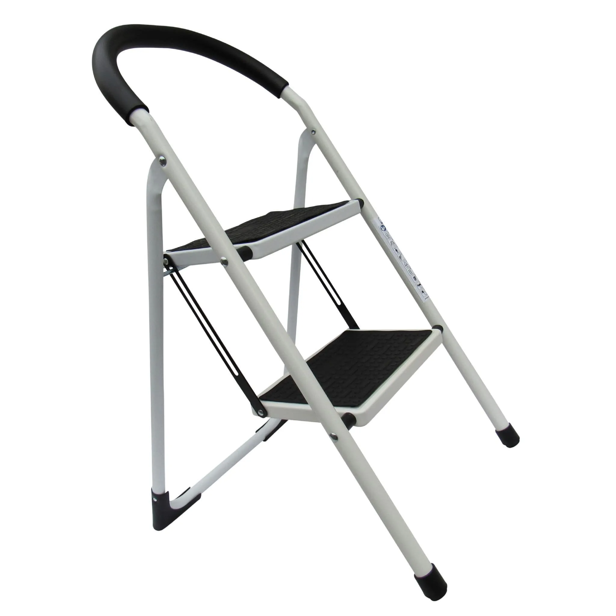 Exclusive sale Steel) Double Step 150KG Stool Step Folding Exceptional (2 Kitchen Ladder Platform