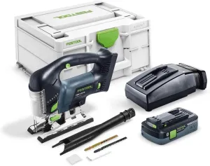 Festool 576535 Cordless Jigsaw CARVEX PSBC 420 HPC 18V 4.0 Ah EBI-Plus