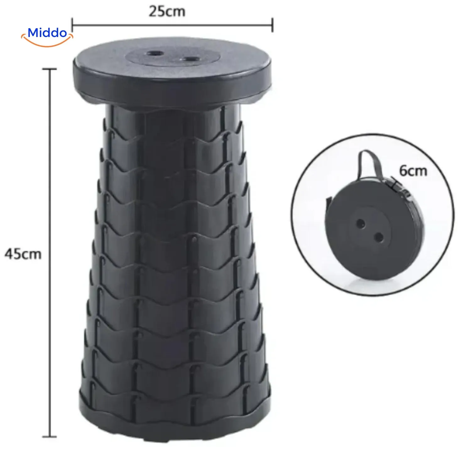 FlexiSeat | Adjustable Telescopic Stool