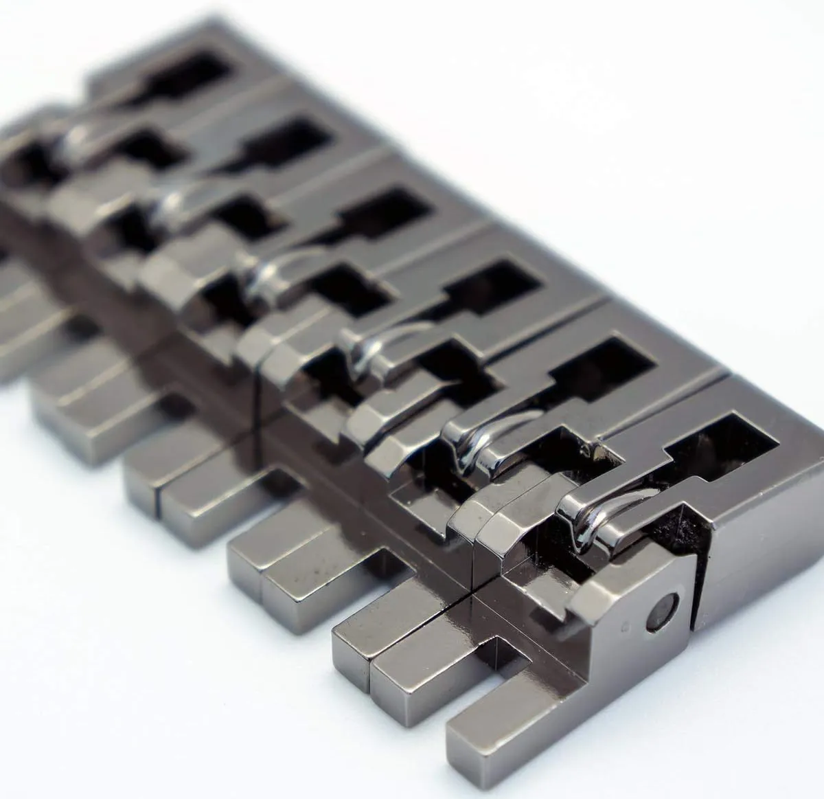 Floyd Rose 1000 Series Saddle Set (Black Nickel)