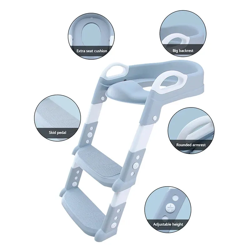 Foldable Children's Toilet Stool - Multi-functional Training Aid