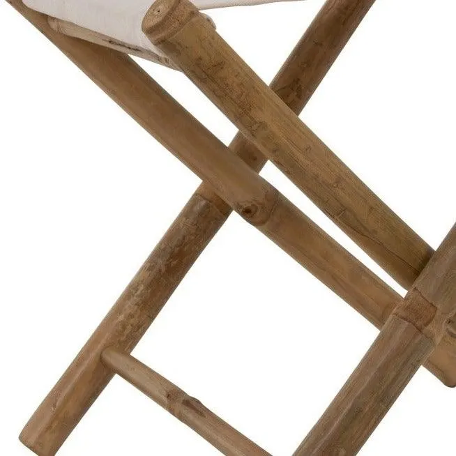 Foldable Director Bamboo Stool