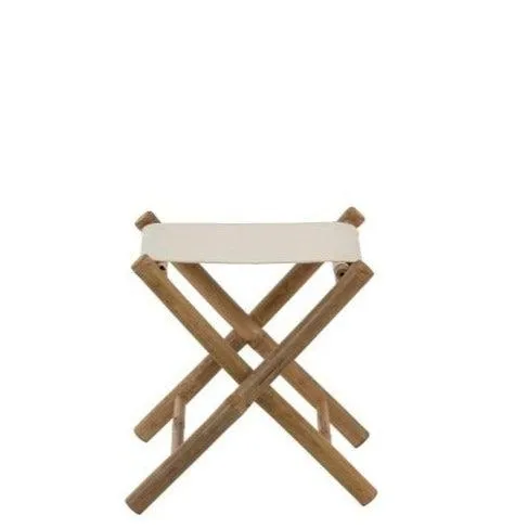 Foldable Director Bamboo Stool