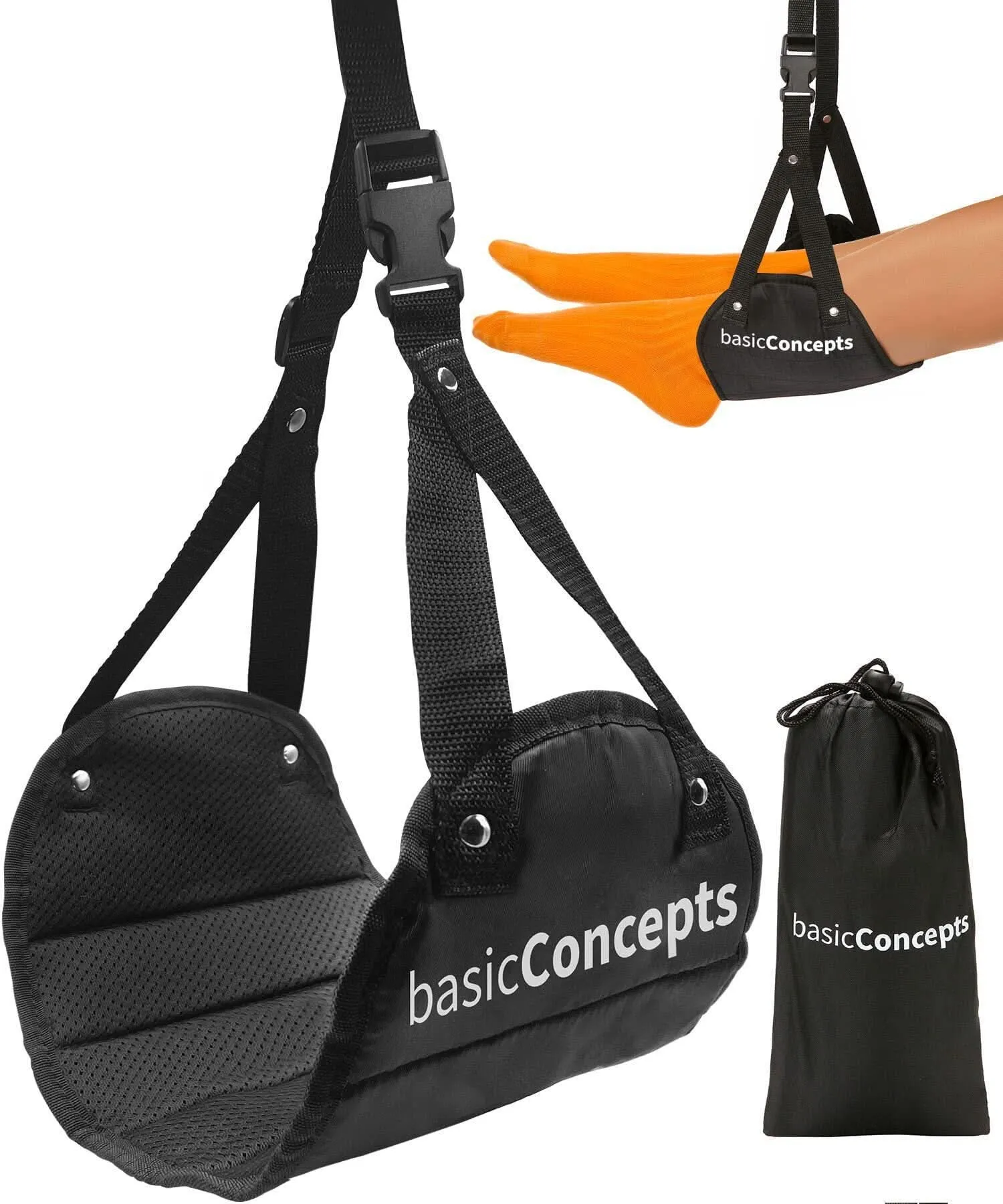 Foldable Travel Foot Hammock for Comfort