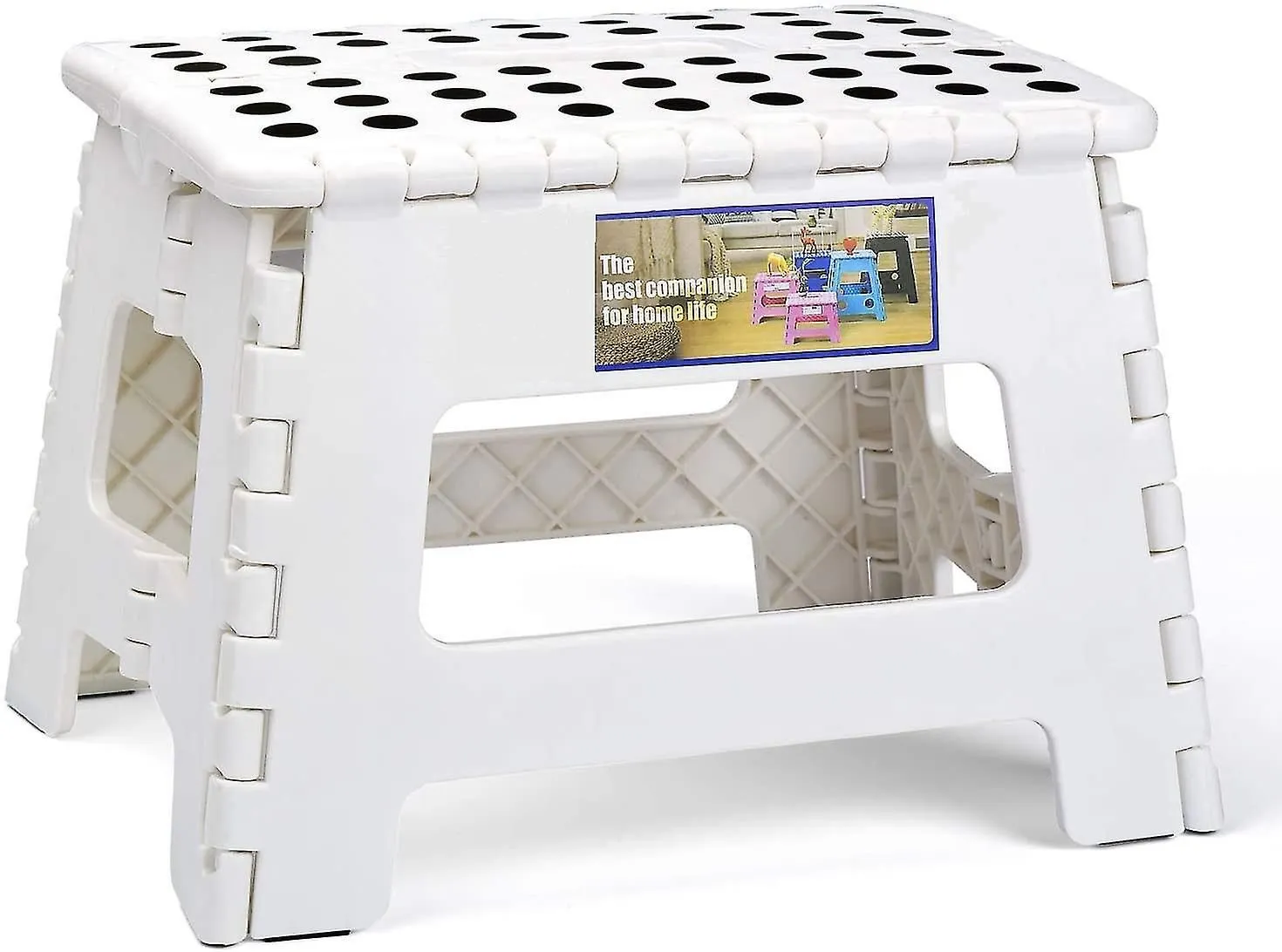 Folding And Portable Stool For Kids And Adults, Small Plastic Foldable Step Stoo