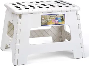 Folding And Portable Stool For Kids And Adults, Small Plastic Foldable Step Stoo