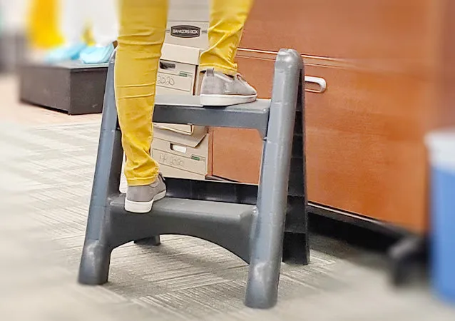 Folding Step Stool - Sold By The Case