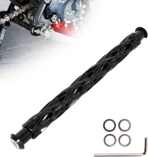 Foot Pegs Support Brace Novel Design for Sur Ron 6061 Aluminum for Sur Ron Surron Light Bee X/S Segway X260 X160 Electric Bike Dirt Bike, Black