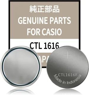for Panasonic CTL1616 CTL1616F Replacement Battery,#10065657#10291127#10382262#10175828#94806704 for Casio Solar-Powered Watches - Compatible with Tough Solar, G-Shock