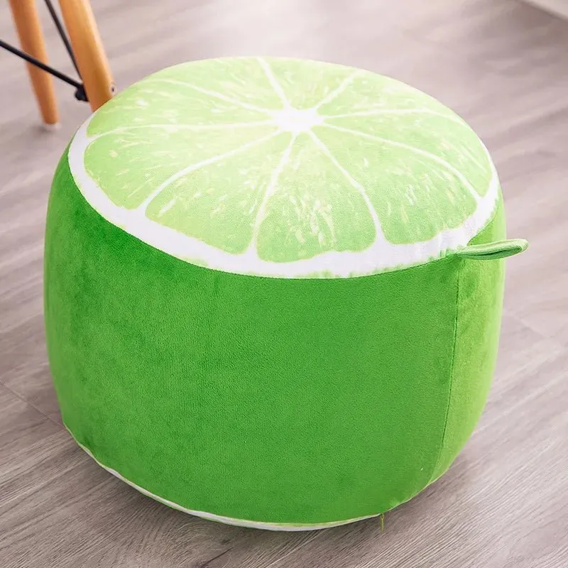 Fruit Pouf Inflatable Stool from Tiktok