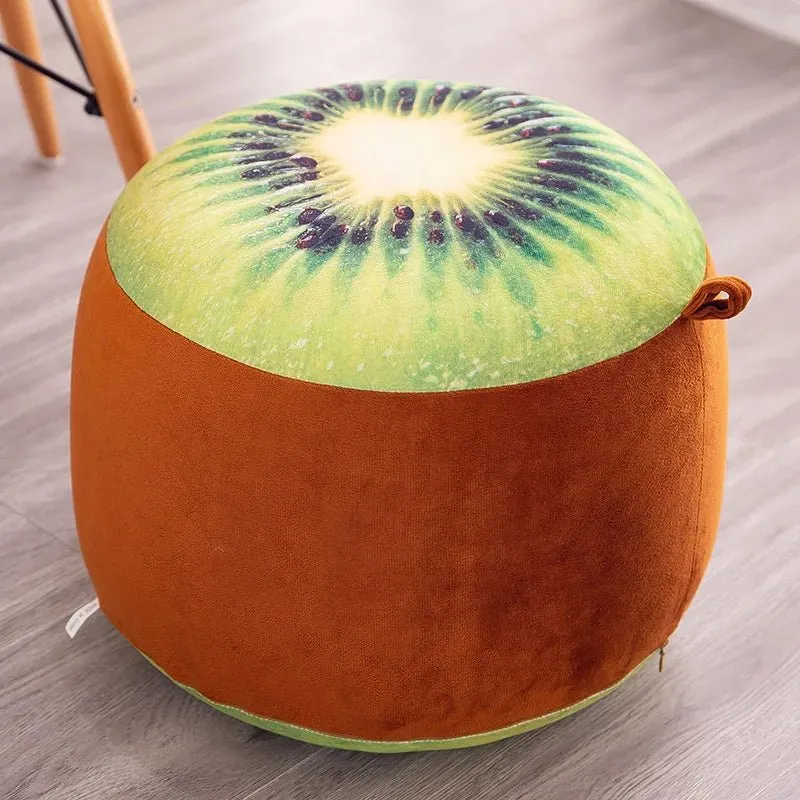 Fruit Pouf Inflatable Stool from Tiktok