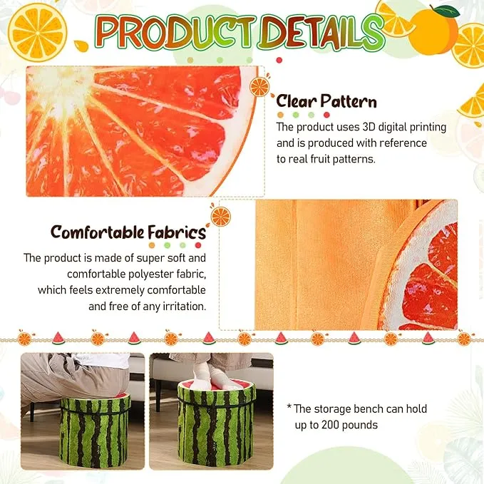Fruit Shape Foldable Stool