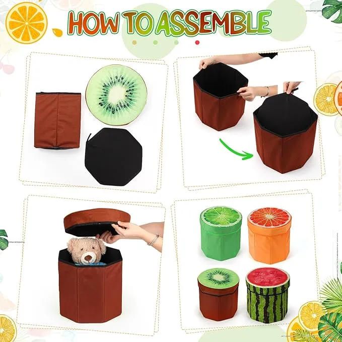 Fruit Shape Foldable Stool