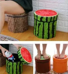 Fruit Shipping guarantee Monumental discount Stool 3d Foldable