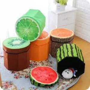 Fruit Shipping guarantee Monumental discount Stool 3d Foldable
