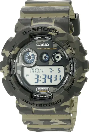 G-Shock Men's GD-120CM Brown/Green