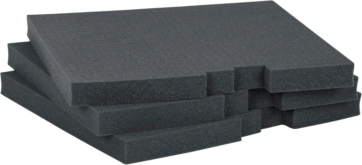 Gator Rackworks Standard 3U Rack Mount Drawer with Foam Interior and Lock, 14.2" Deep (GRW-DRWDF3)