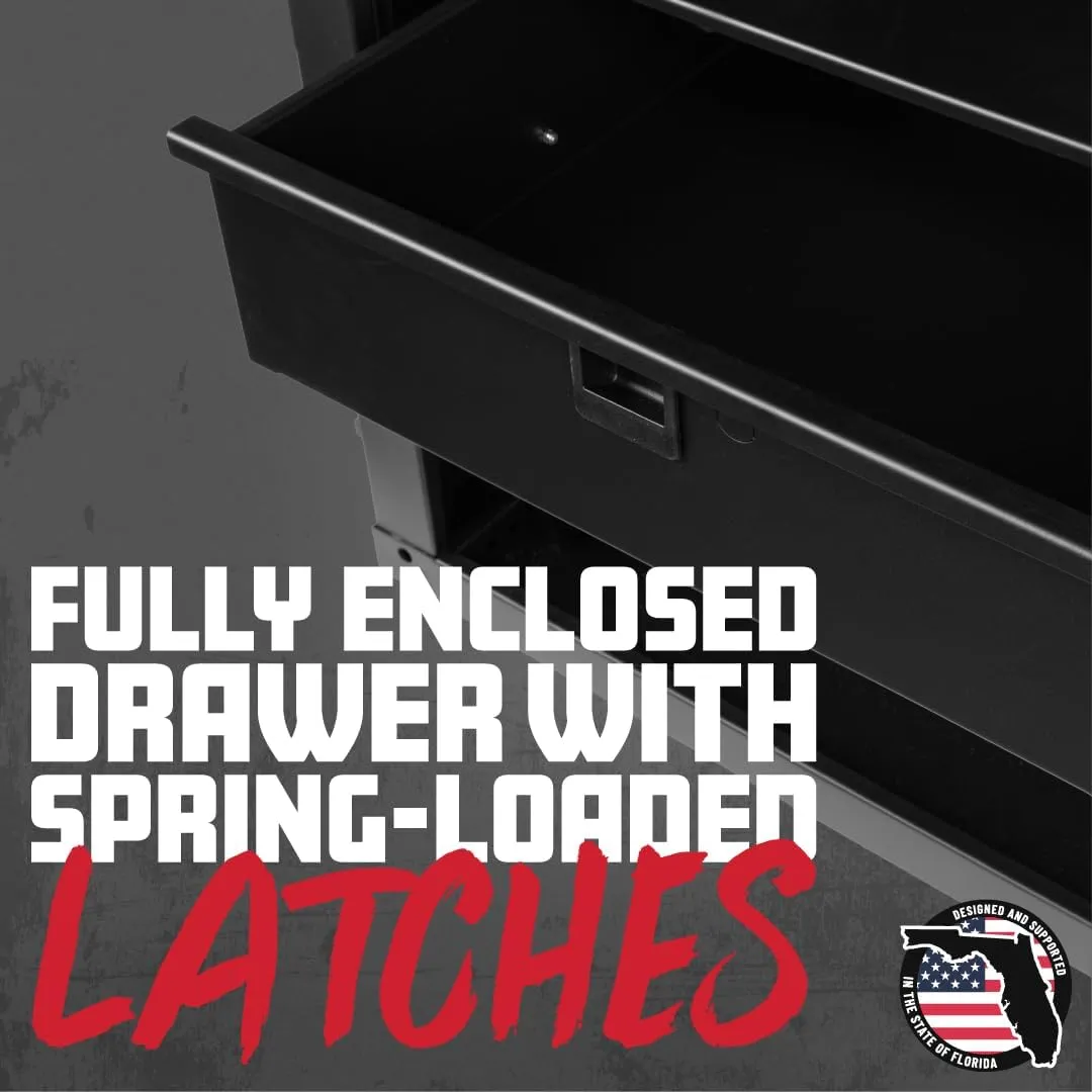 Gator Rackworks Standard 3U Rack Mount Drawer with Foam Interior and Lock, 14.2" Deep (GRW-DRWDF3)