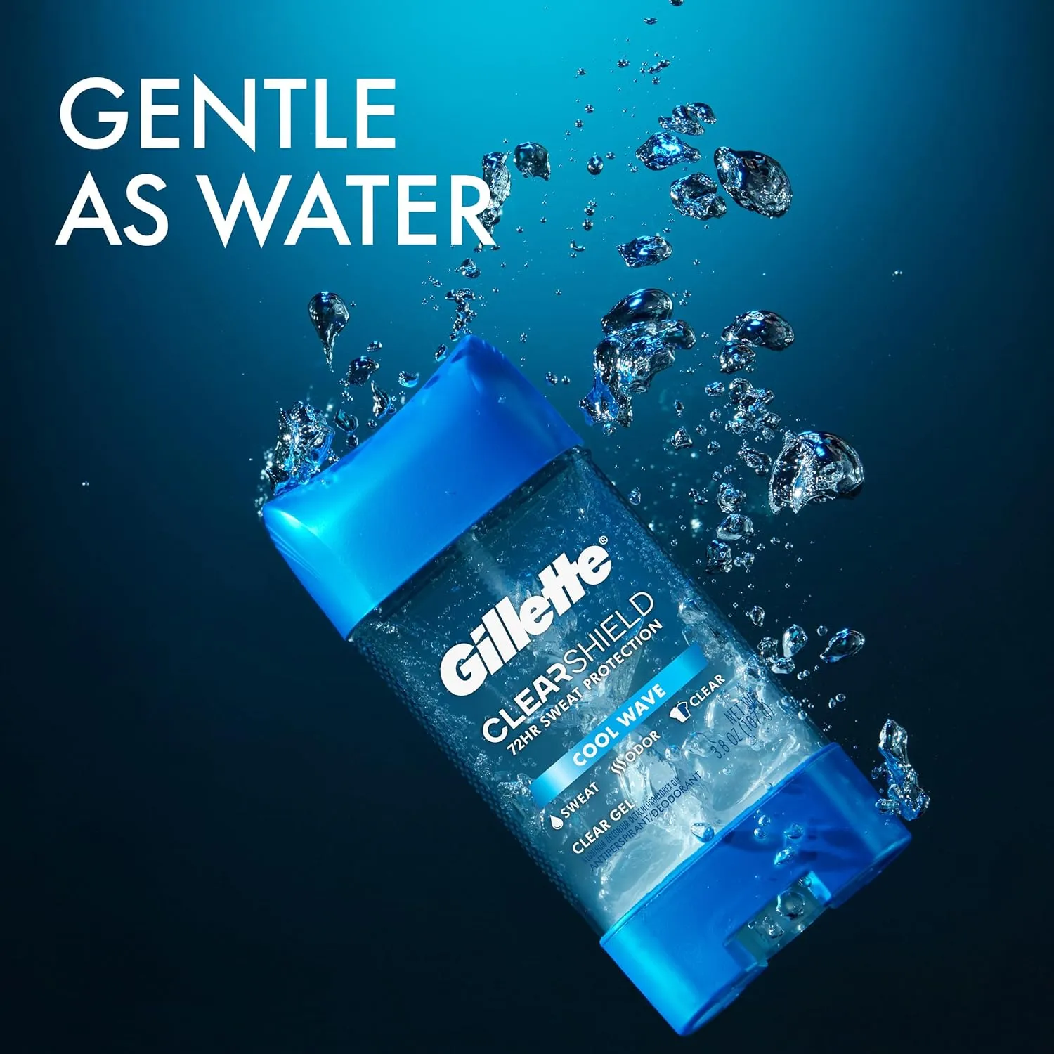 Gillette Anti-perspirant/deodorant Clear Gel (Pack of 6)