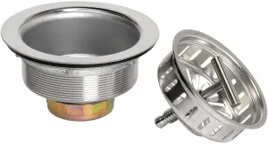 Glacier Bay Spin Lock Sink Strainer in Stainless steel