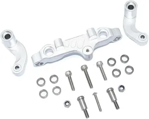 GPM Racing Aluminum Steering Arms Silver : 1/5 8S BLX Kraton & Outcast