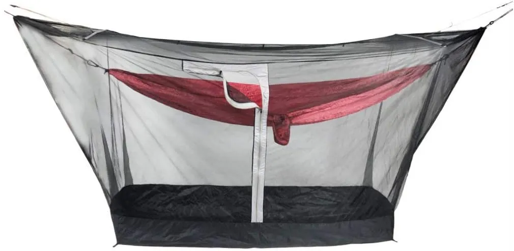 Grand Trunk Mozzy 360 Bug Net - Full Hammock Mosquito Protection for Camping & Hiking, 360-Degree Coverage (Black)