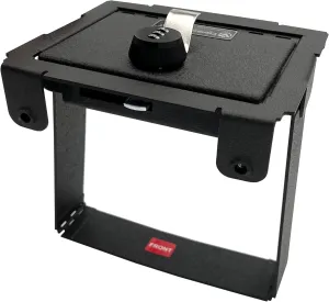 Gun Vault Heavy Gauge Steel Center Console Gun Safe for Ford Ranger 2019-2023 with Superior Triple Guard Locking System™ and Drill-Resistant Locks, Easy Installation (3 Digit Lock)