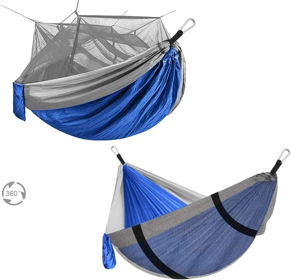 Hammock Mosquito Net Outdoor Camping Mosquito Net Hammock Anti-Mosquito Portable Net Yarn Hammock