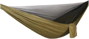 Hammock Outdoor Camping Quick-Open Mosquito Net Hammock 210T Nylon Hammock with Mosquito Net Outdoor Swing Hammock Hammocks for Outside(Yellow)