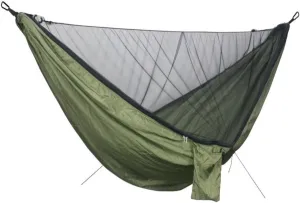 Hammock Quick-Release Hammock with Mosquito Net Hanging Sheet Double Parachute Cloth Anti-Rollover Camping Hammock Hammocks for Outside(C)