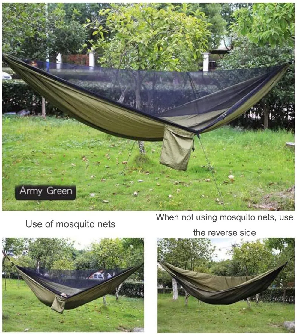 Hammock,hamock,Camping Hammocks,Camping Hammock with Mosquito Net,Ultra-Lightweight Outdoor Travel Hammocks for Camping Hiking Backpacking
