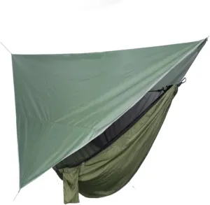 Hammocks Mosquito Net Hammock Canopy Set Outdoor Camping Quick Opening Hammock Plus Rainproof Sunshade Canopy Camping Hammocks(B)