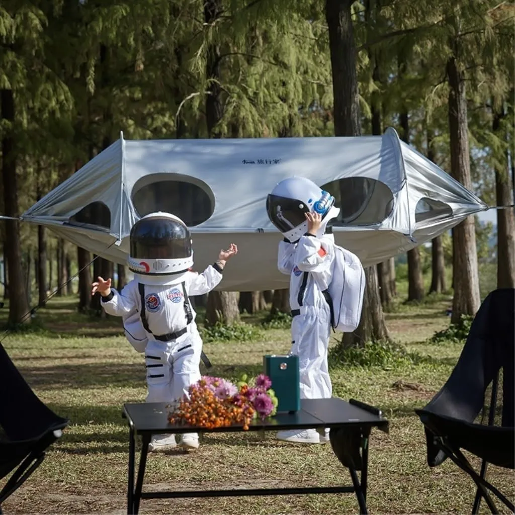 Hammocks Space Capsule Outdoor Camping Hammock Anti-Mosquito Sunscreen Outdoor Double Swing with Mosquito Net Hammock Camping Hammocks