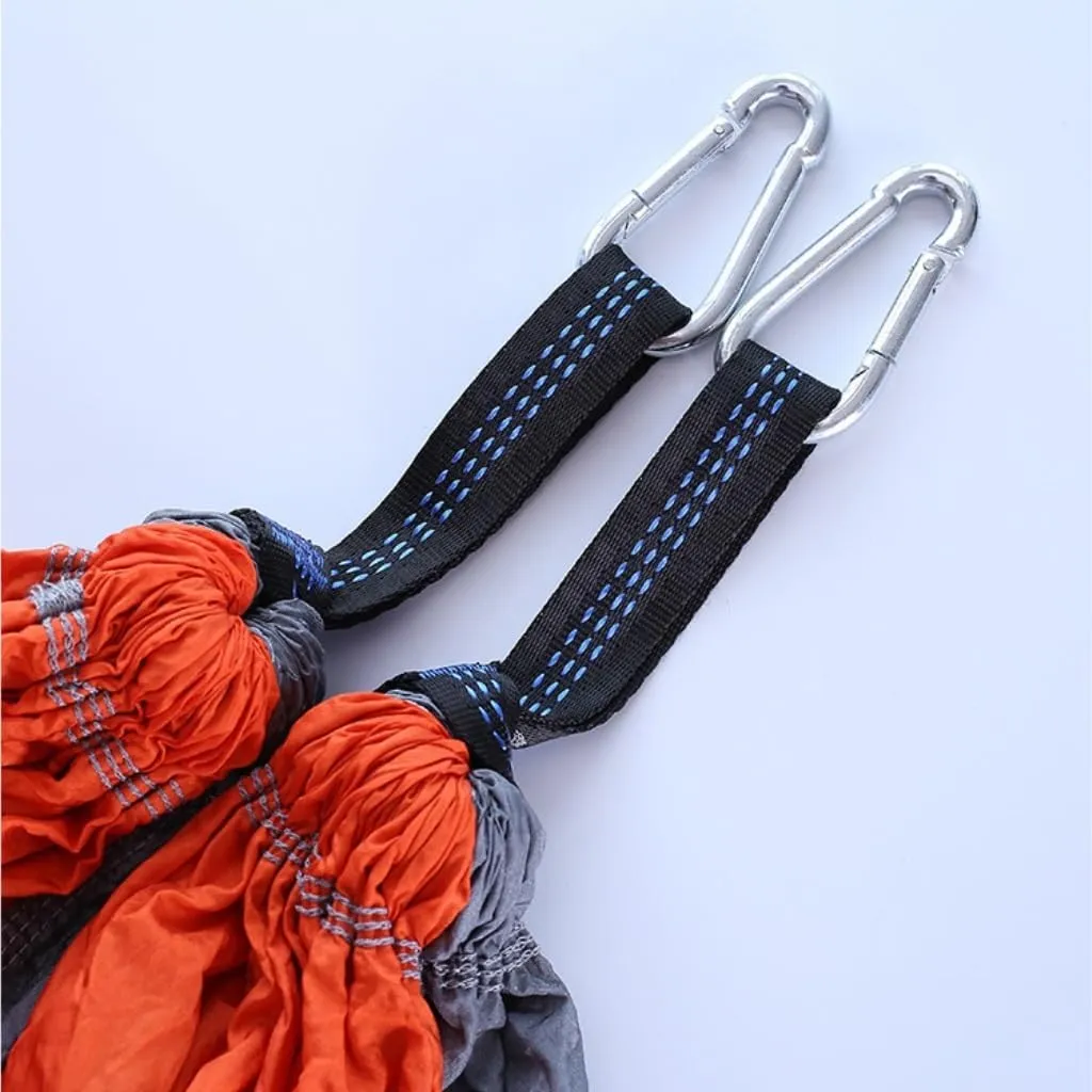 Hamock Outdoor Fully Automatic Quick-Opening Hammock with Mosquito Net, Outdoor Nylon Cloth Camping Pole Hammock Hanmock(Blue)