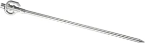 HANABASS Tent Pegs Heavy Duty Steel Floor Nails Camping Tent Anchors for Outdoor