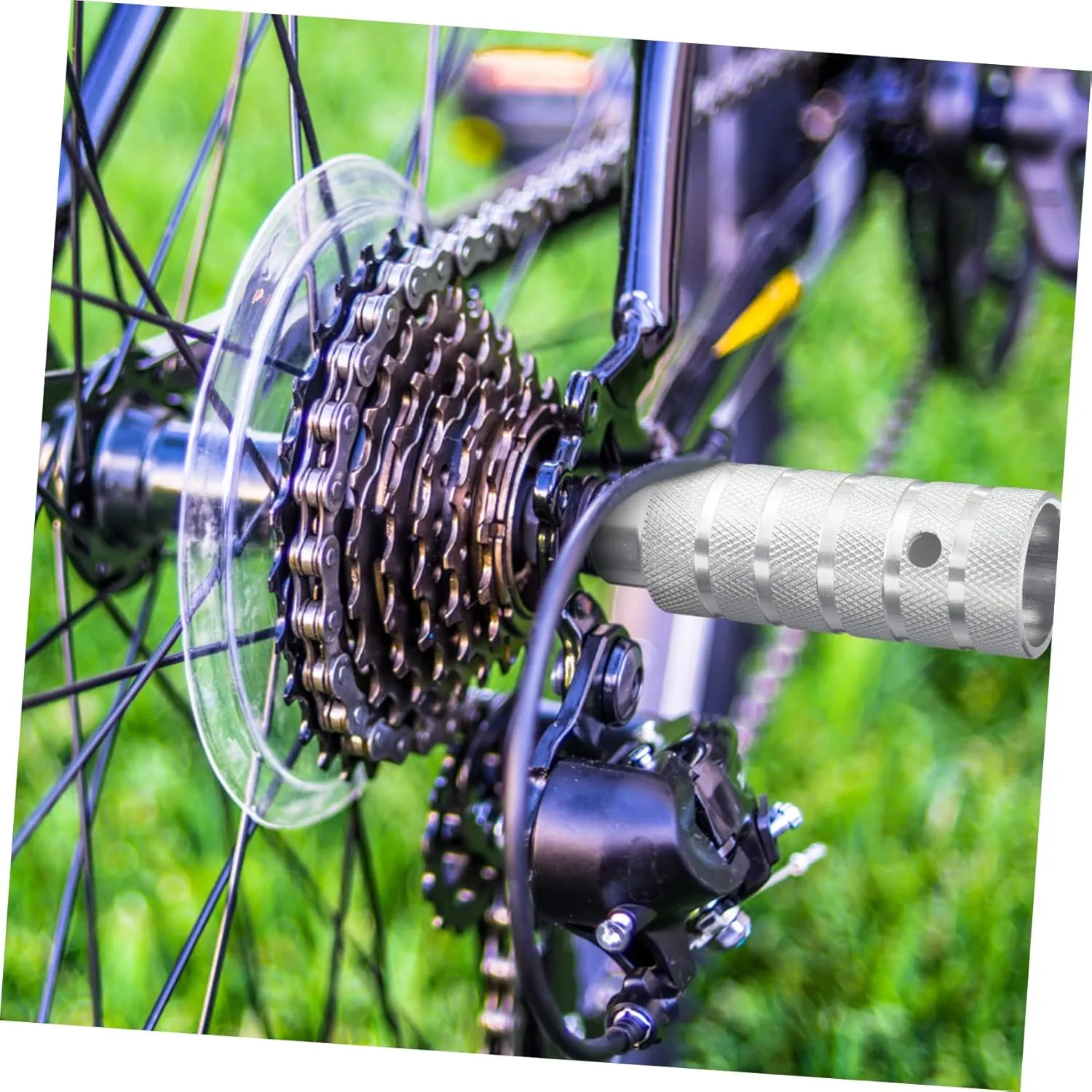 Happyyami 1 Pair Bicycle Post Se Bike Accessories Flat Alloy Pedals Bike Cleat Pedal Alloy Bike Pegs Cycle Bike