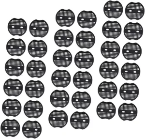 Happyyami 50Pcs U Shaped Ground Nail Gaskets for Gardening Durable Plastic Stakes for Securing Tents Tarps Landscape Fabrics and More Lightweight and Portable Fixing Tools