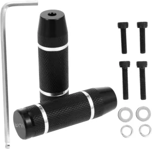 Happyyami Pegs for Bicycles Heavy Duty Aluminum Alloy Bike Pedals Rear Axle Pegs Easy to Install