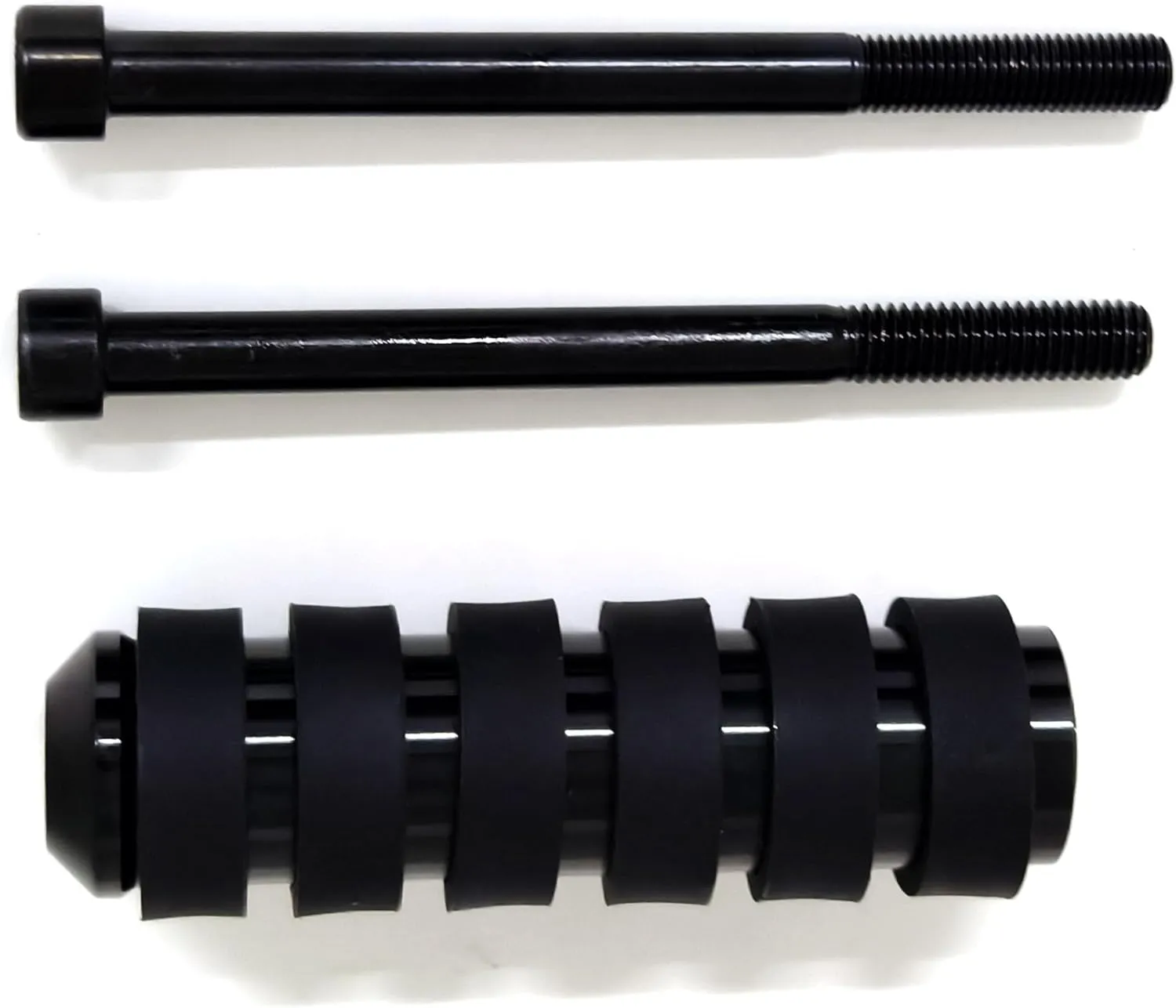Harley Big Size Shift Peg Extended Toe Foot Shift Peg Shifter For Softail Sportster Dyna Fat Bob Touring Road King Road Glide 3.75'' (Black)