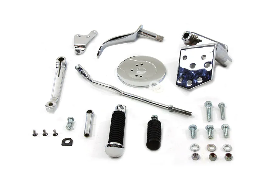 HARLEY Chrome Replica Shifter Control Kit fits 1952-1978 FLH, Ratchet Top 1971-1973 FX,   1971-1973 FXE,