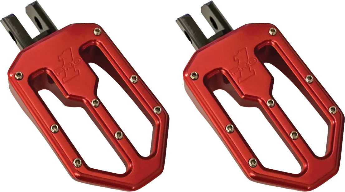 HARLEY PRO ONE PRO ONE M8 PEG MOTO V2 RED ANODIZE  500752R