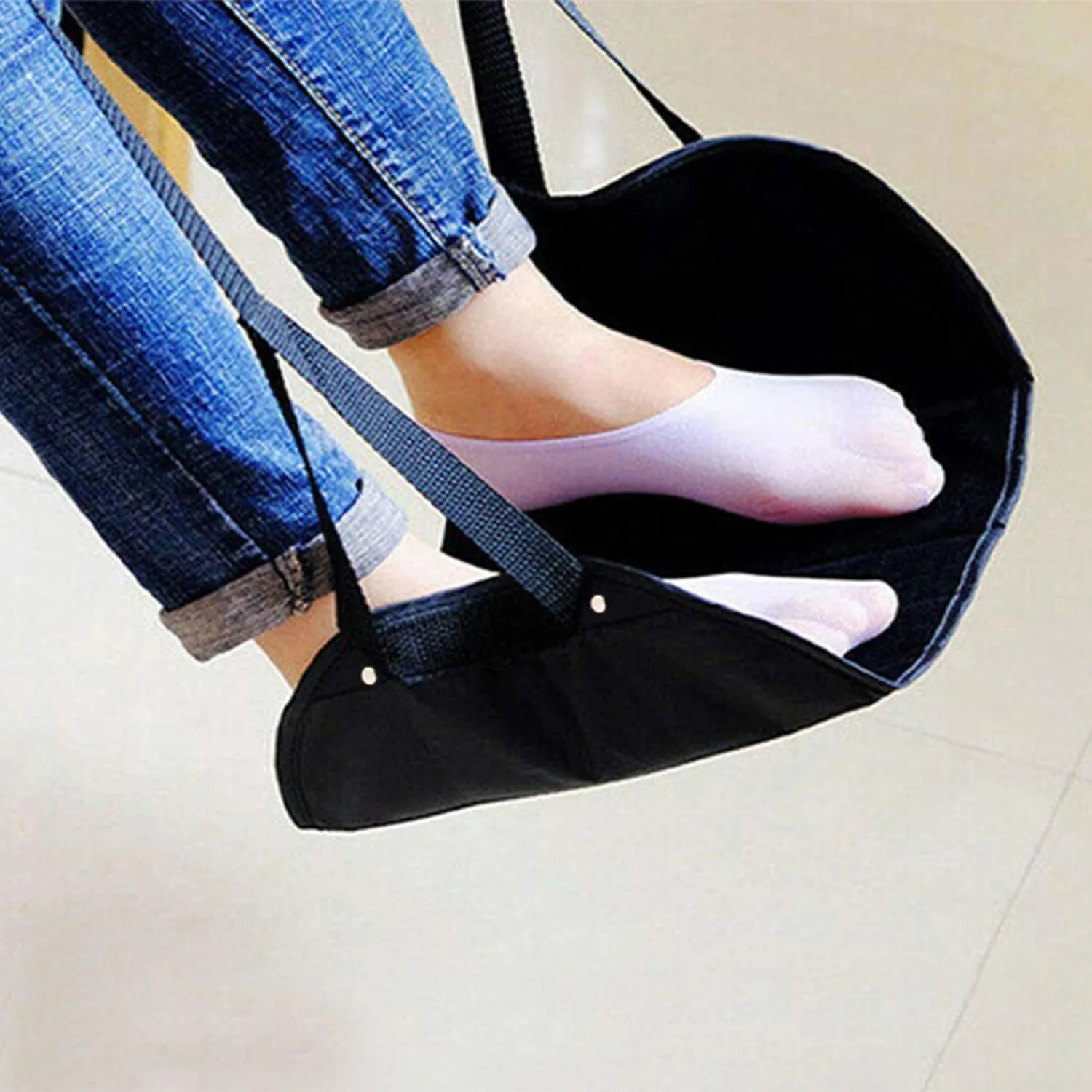 Haven Portable Under Desk Foot Rest Hammock For Office or home