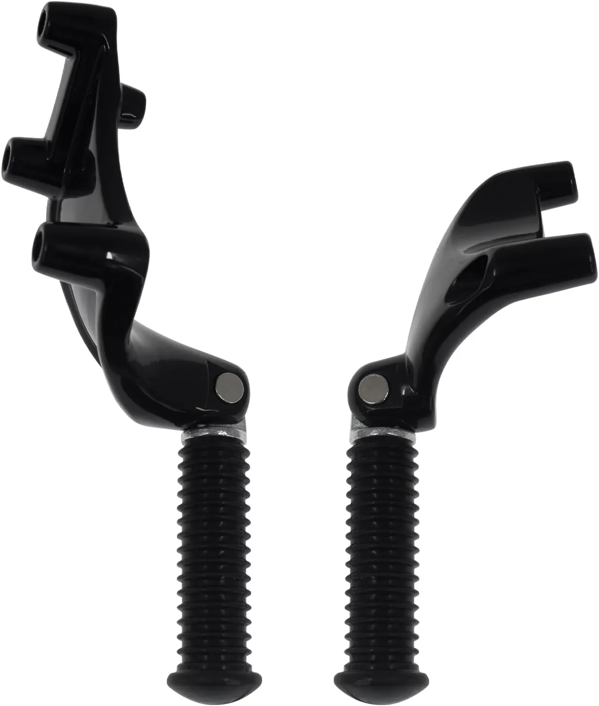 HDBUBALUS Motorcycle Foot Pegs Rear Passenger Footpegs Foot Rests Pedal & Mount Fit for Harley Sportster Iron XL 883 1200 Forty Eight Seventy Two 2014-2022
