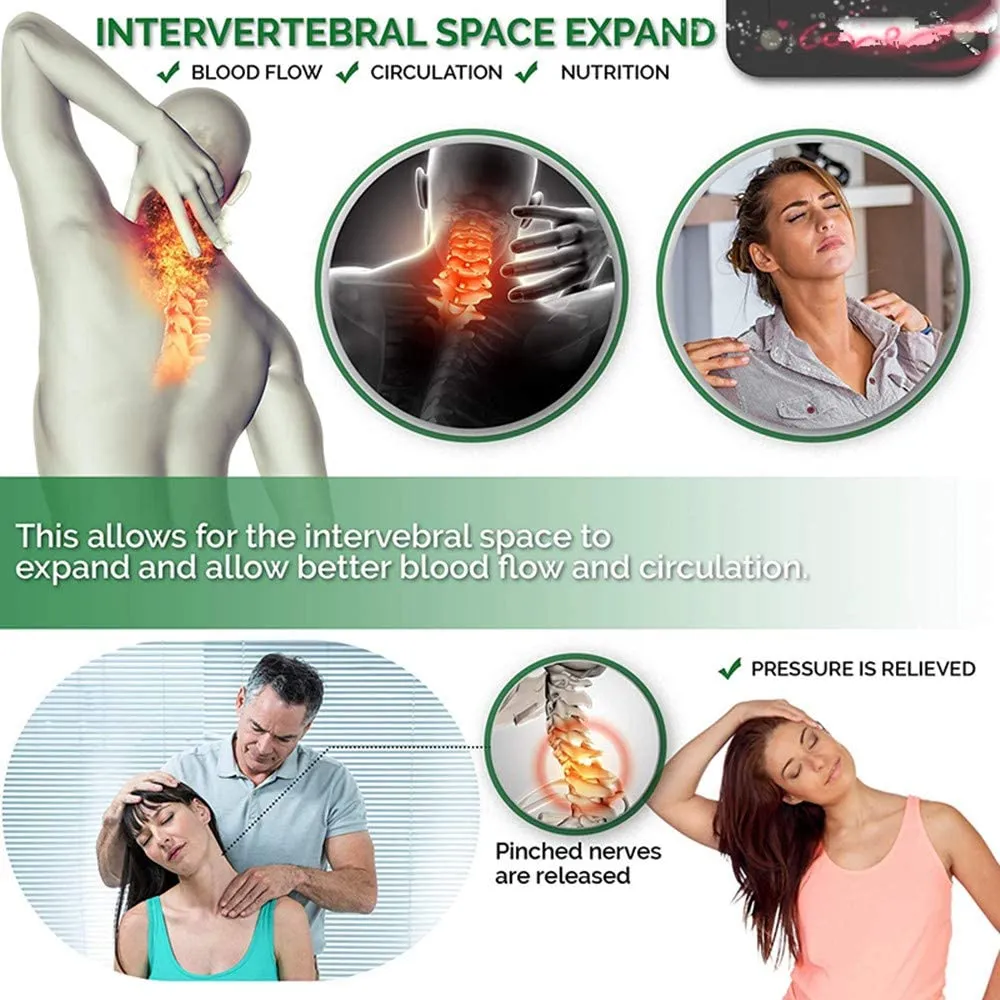 Head Hammock Cervical Traction Device for Neck Pain Relief