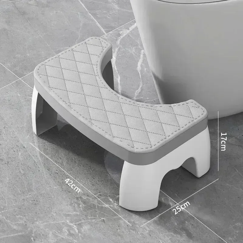 HealthBoost Toilet Aid Stool – Promotes Natural Posture for Strain-free Bathroom Visits