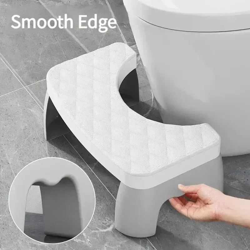 HealthBoost Toilet Aid Stool – Promotes Natural Posture for Strain-free Bathroom Visits