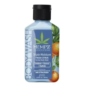 Hempz Triple Moisture Body Wash 2.25 oz.